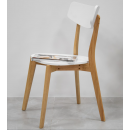 Стул SIGNAL MOSSO дуб/белый